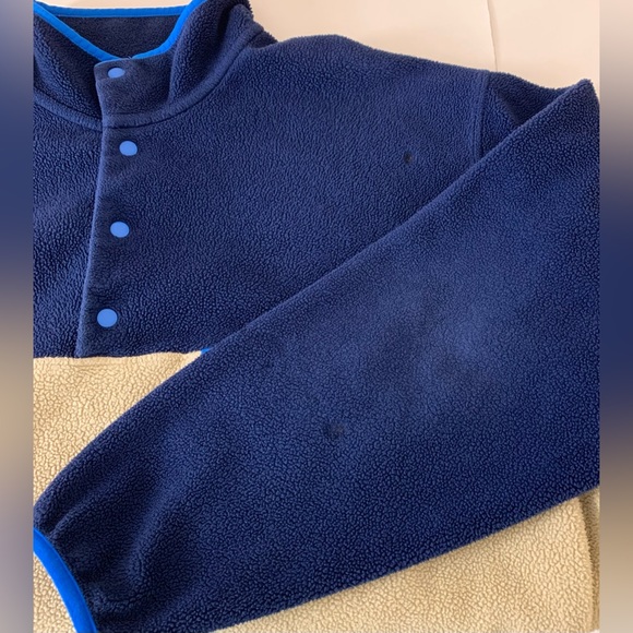 ❌SOLD❌Patagonia Synchilla Fleece Pullover Colorblock Classic Snap-T Pocket Large - Picture 13 of 15